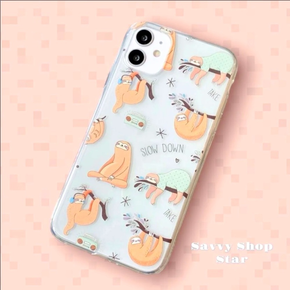NEW iphone 12 & 12 Pro Sloth Case!